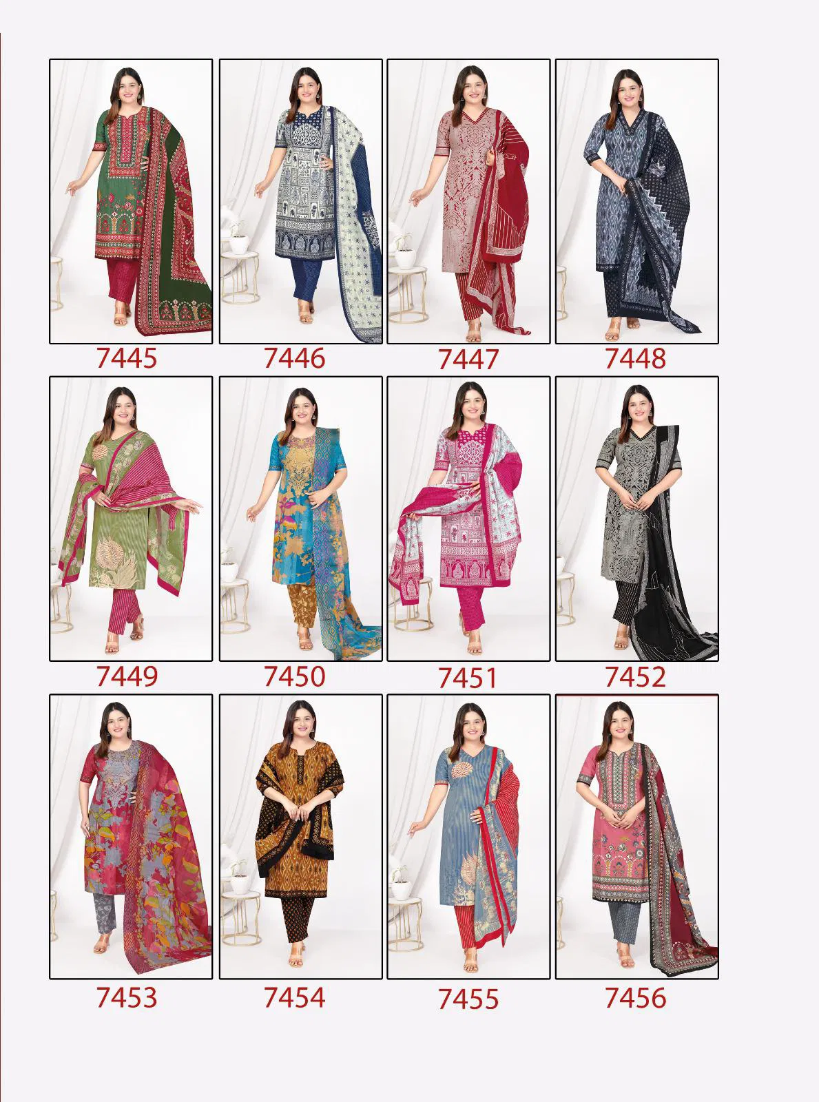 Plus Princess Vol 4 By Aarvi Printed Cotton Readymade Dress Exporters In India